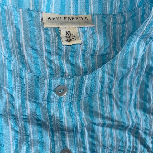 Appleseeds XL top and 14 petite Bermuda shorts matching set - Picture 4 of 8